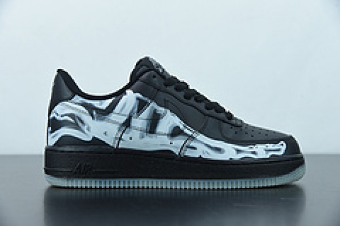 Air Force 1 Low Black Skeleton Halloween (2019) BQ7541 001