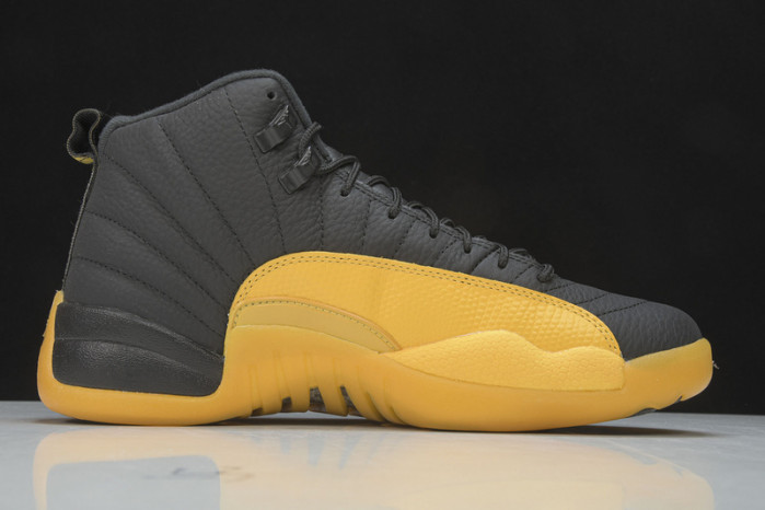 Jordan 12 Retro Black University Gold 130690-070