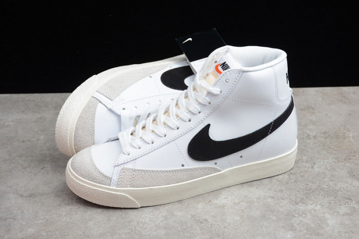 Nike Blazer Mid 77 Vintage White Black - BQ6806-100