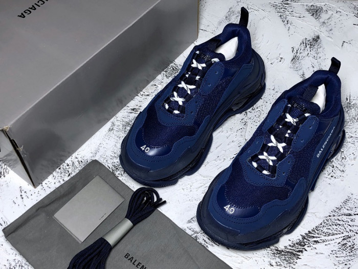 BLEN Triple S Clear Sole Navy 541624W09O14107