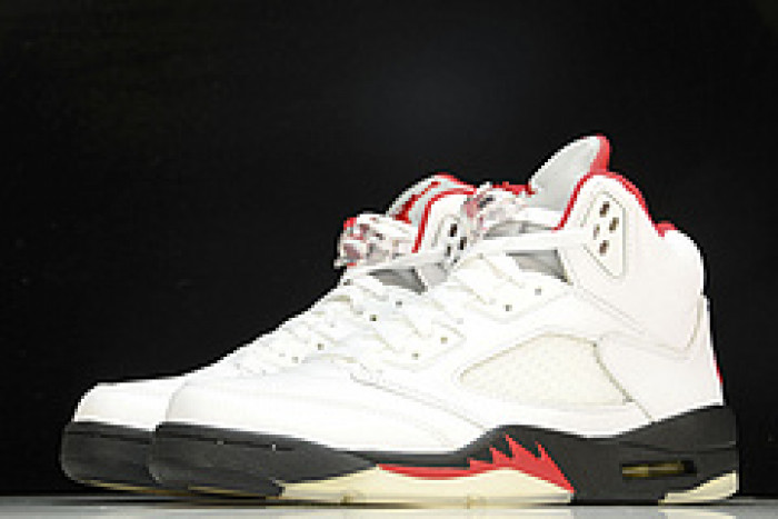 Jordan 5 Retro Fire Red Silver Tongue (2020) DA1911-102