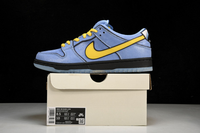 The Powerpuff Girls x NK Dunk SB Low  FZ8320-400