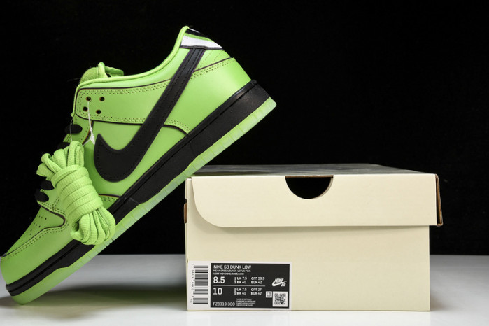 The Powerpuff Girls x NK Dunk SB Low  FZ8319-300