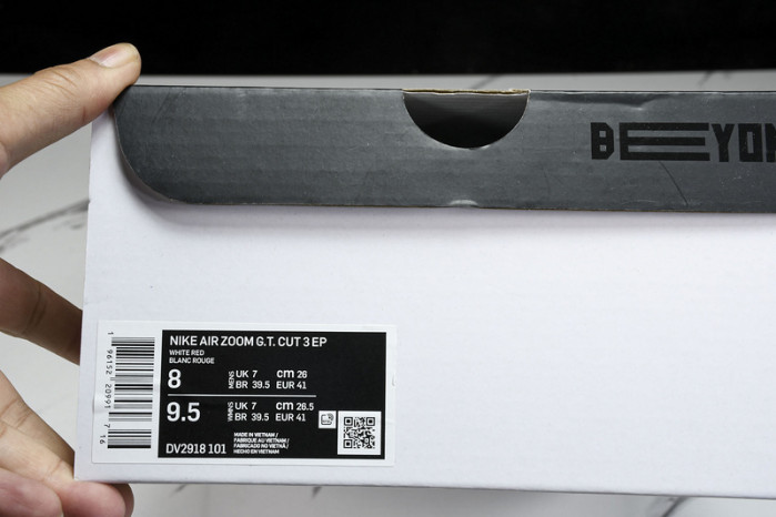 NIKE AIR ZOOM G.T.CUT 3 EP  DV2918 101