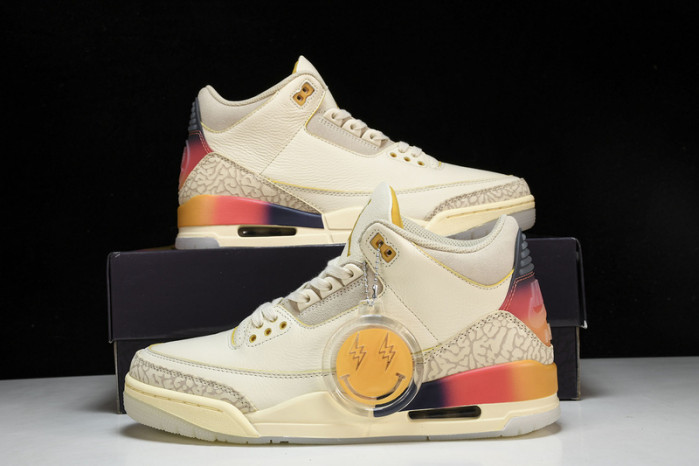J Balvin x Air Jordan 3 "Medellín Sunset" FN0344-901