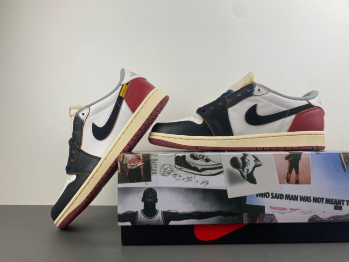 Air Jordan 1 Retro Low fragment Design x Union UN HQ6998-106
