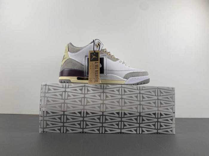 Air Jordan 3 x A MaManiere   DH3434-110