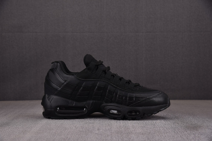 Nk Air Max 95 Recraft Triple Black (GS)  CJ3906-001