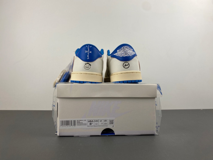 Fragment Design x Travis Scott Air Jordan 1 Low OG SP DM7866-104